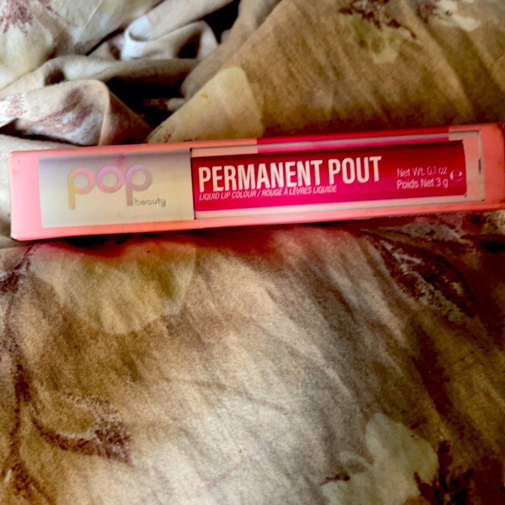 Pop power pink lip color
